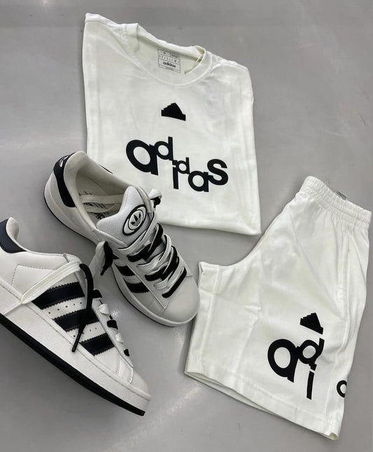 Coordinato Adidas White